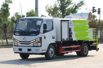 國(guó)六東風4.5噸 藍牌 抑塵車(chē)